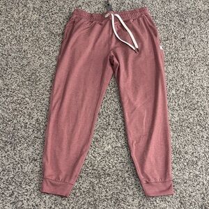 Vuori Performance Jogger, Marsala Heather- small
